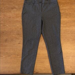 LOFT Gray Ankle Pants